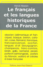 Le français et les langues historiques de la France